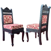 Teak Dining With Arc Shape-017 - Image 6