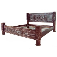 Lotus Solid Pillar Bed - Image 7
