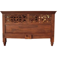 Golden Jaali Sheesham Bed - Image 3