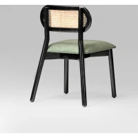 Tarzon rattan net dining chair - Image 2