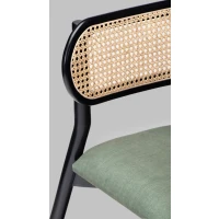 Tarzon rattan net dining chair - Image 4