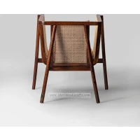 Imperial high arm rattan chair - Image 3