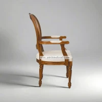 Kanbina teak wood dining chair - Image 6