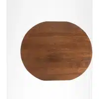 Oval shape Solid wood dining with 4 chairs. - Image 5