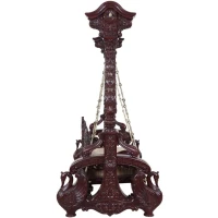 4 Peacock Sekhawati Teak swing - Image 2