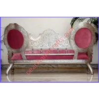 Silver Sofa Set 009 - Image 5