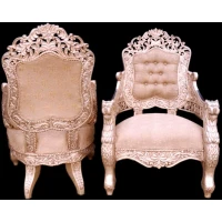 Lion leg Silver sofa - Image 4