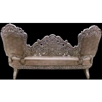 Lion leg Silver sofa - Image 2