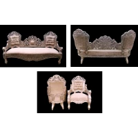 Lion leg Silver sofa - Image 3