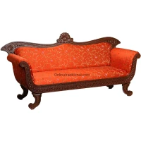 Pankhi Shekhawati Teak Sofa - Image 2