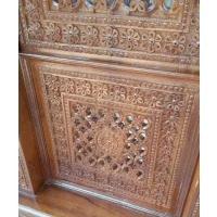 Double Pillar Teak Swing 007 - Image 2