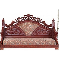 Round Neck Peacock Teak Swing - Image 7