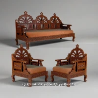 Mehrabi Jaali Rajasthani Sofa - Image 1