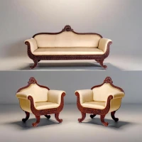 Sekhawati Sunflower Sofa - Image 1