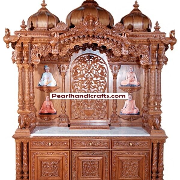 Handicraft Teak Temple Manufacturer in Udaipur