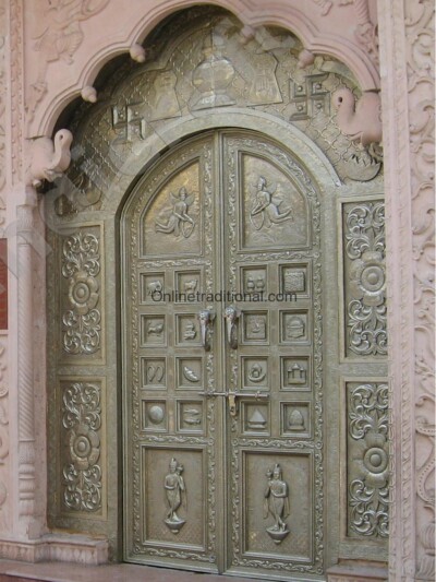 Temple Doors, Silver Doors, Metal Doors