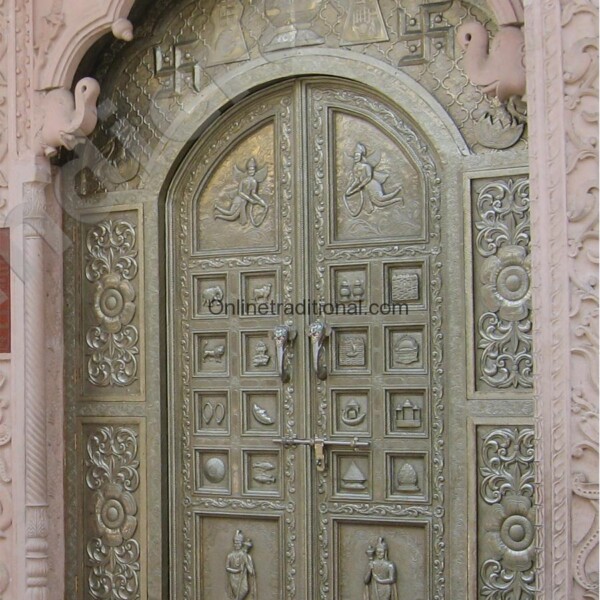 Temple Doors, Silver Doors, Metal Doors