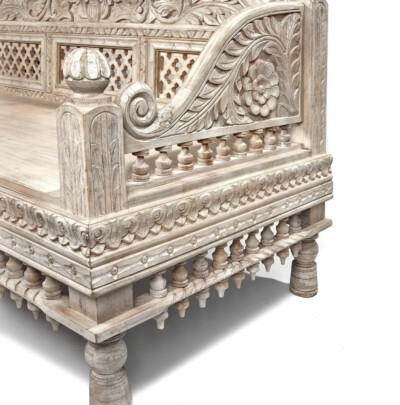 CRVSS012 (1), Handicraft Wooden sofa Manufacturer in Jaipur