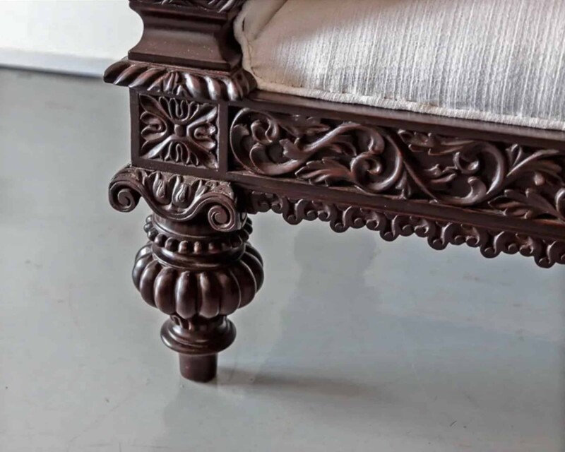 CRVSS018a, Teak Sofa Set Manufacturer in India