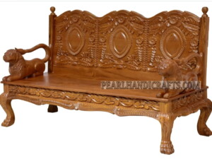 CRVSS08 (2), Handicraft Wooden Sofa Manufacturer in Rajasthan