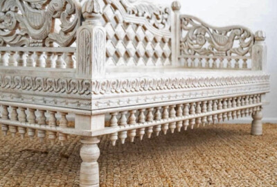 CRVSS09 (1) Handicraft Silver Sofa Set Manufacturer in India