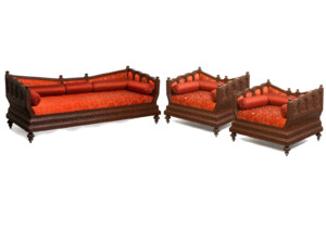 Hand Carved Sofa Set 003, Handicraft Table Manufacturers in Nathdwara