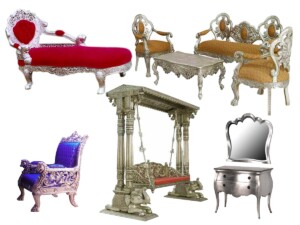 Silver furniture