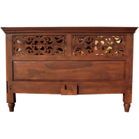 Golden Jaali Sheesham Bed - Image 3