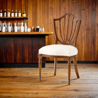 Kanbina teak wood dining chair - Image 3
