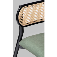 Tarzon rattan net dining chair - Image 4