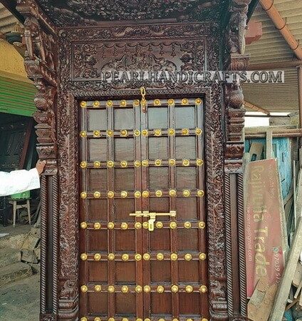 Teak Door 045