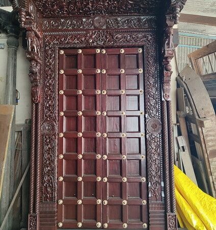 Teak Door 047