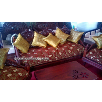 Mehrabi jaali teak traditional sofa - Image 4