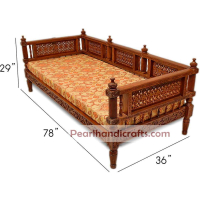 Traditional carved sofa 016 - Image 1