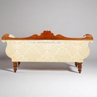 Victorian Udaipur teak Sofa - Image 4