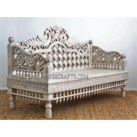 Traditional carved sofa 009 - Image 1
