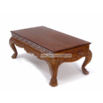 hand craved teak center table