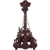 4 Peacock Sekhawati Teak swing - Image 2
