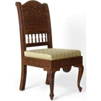 Teak Wood  Flower Shape Dining- 023 - Image 3