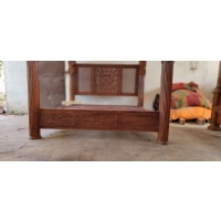 Canopy Bed with solid pillar - Image 7