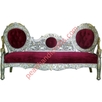 Silver / Metal Sofa Set 006 - Image 2