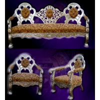 Sofa Set |  Silver Sofa Set | Best Sofa Sets for Living Room - Image 4