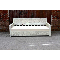 Traditional carved sofa 014 - Image 1