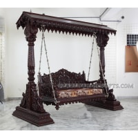 4 Peacock Hut Top Swing Jhula - Image 14