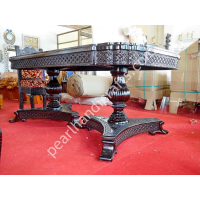 Rectangular Arc Corners 8 Seat Dining Table - Image 4