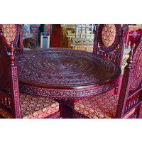 Round Top Dining With 4 Chairs - Image 3