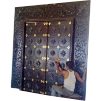 Teak door 013 - Image 5