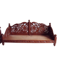 Elephant Double Pillar Teak Swing 022 - Image 2