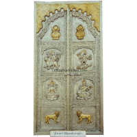 Temple Doors | Wooden Doors | Metal Doors | Silver Doors - Image 1
