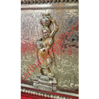 Temple Doors | Carved Teak Doors | Wooden Temple Doors | Metal Doors - Image 3